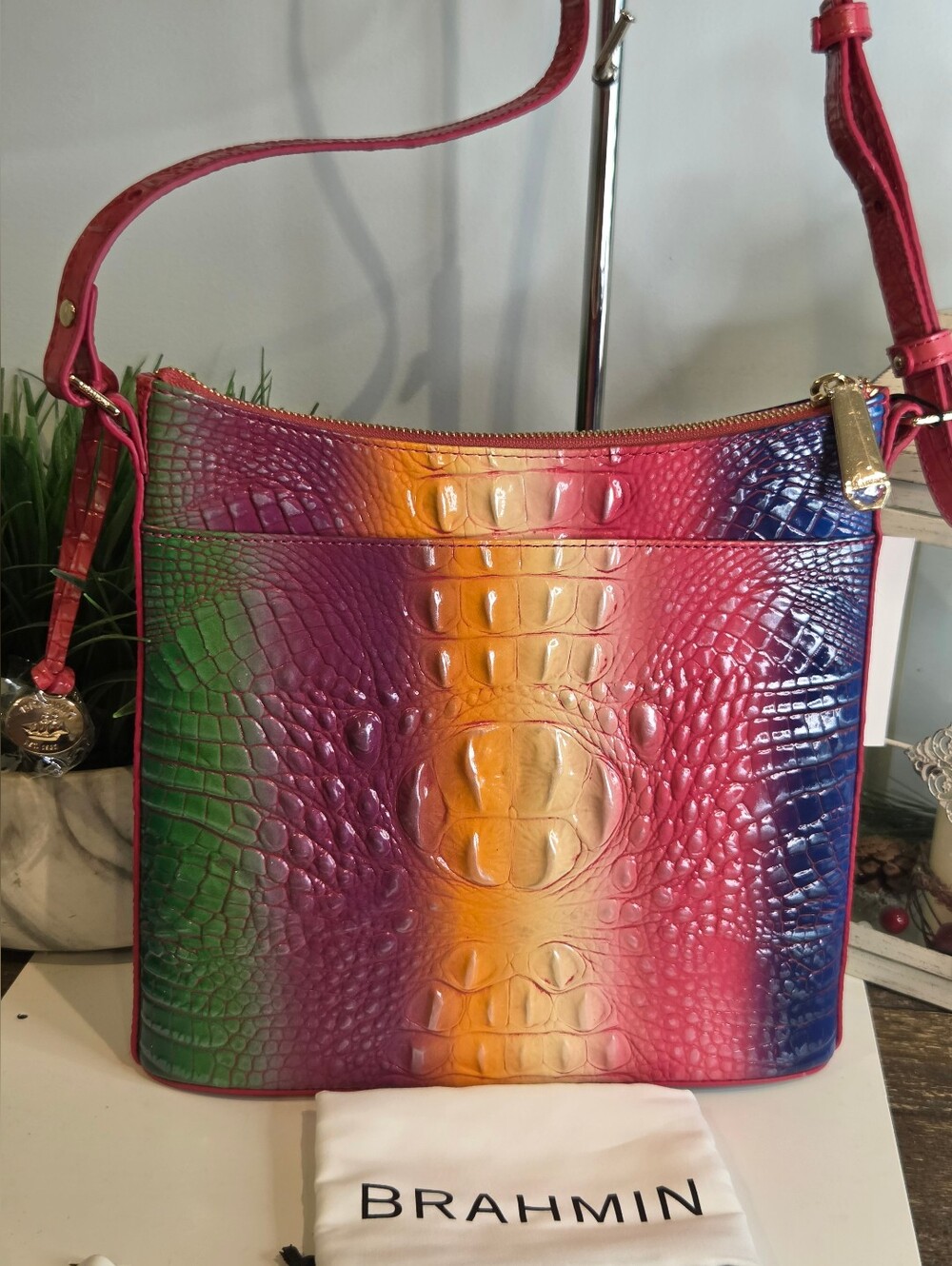 Brahmin Katie Crossbody Bag in Confection Melbourne NWT - Picture 5 of 16
